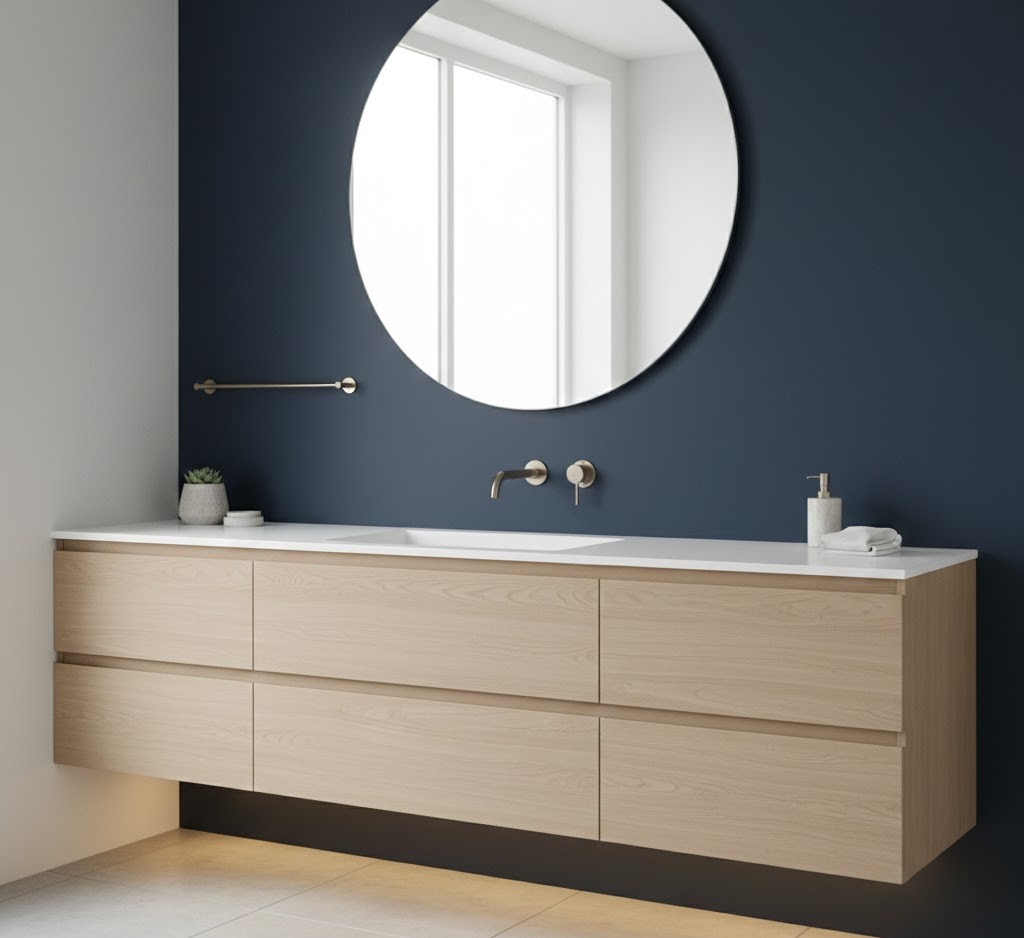 Floating vanity ontwerp