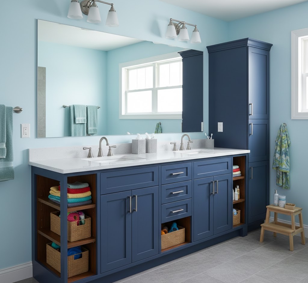 Gezinsbadkamer project