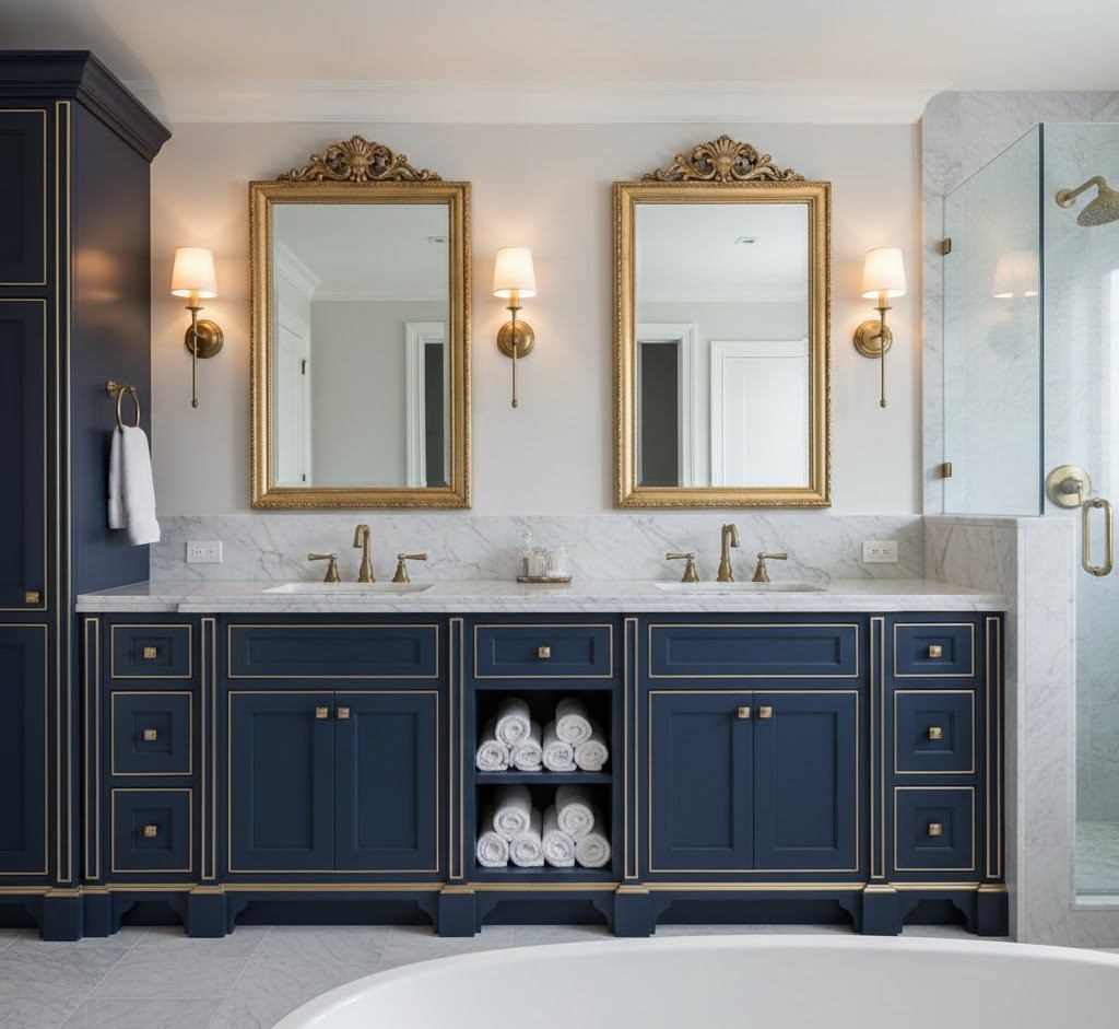 Master badkamer project